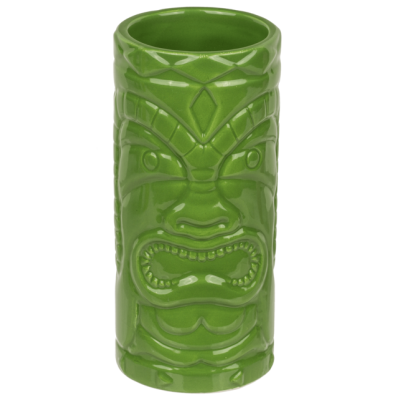 Ceramiczny Kubek TIKI do Drinków - ZIELONY