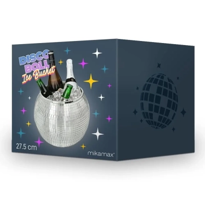 Wiaderko na Lód - Kula Disco 11 L - Pojemnik Wiadro na Wódkę i Whisky