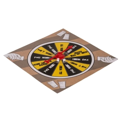 Kto Następny? Shot Spinner – Gra Imprezowa z Kieliszkami