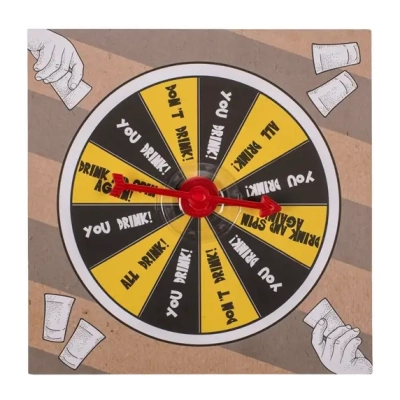 Kto Następny? Shot Spinner – Gra Imprezowa z Kieliszkami