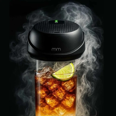 Elektryczny Zestaw do Wędzenia - Whisky Smoker z Narzędziami do Drinków na USB