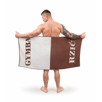 Ręcznik Kąpielowy GYMBA RZIĆ - Prezent dla Ślązaka, Hanysa, Górnika