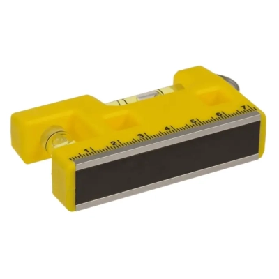 Brelok Narzędziowy z Poziomicą, Linijką i Magnesem dla Majsterkowicza