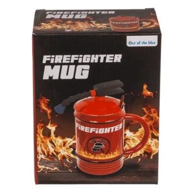 Kubek Strażaka z Pokrywką 450 ml - Straż Pożarna