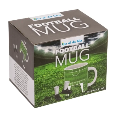 Piłkarski Kubek 250 ml - Bramka + Mini Piłka + Buty