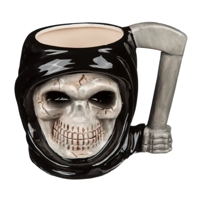 Kubek z Kamionki na Halloween - Mroczny Czarny Żniwiarz