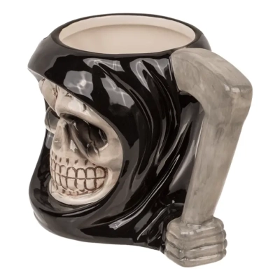 Kubek z Kamionki na Halloween - Mroczny Czarny Żniwiarz