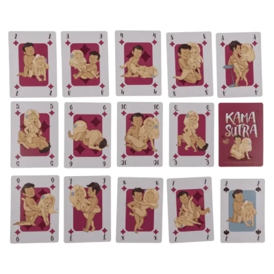 Zestaw 54 Kart do Gry dla Dorosłych - Kamasutra