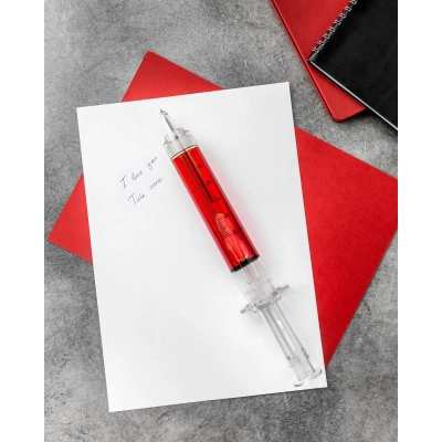 Długopis Strzykawka XXL - Zabawny Prezent dla Lekarza, Medyka, Pielęgniarki, Farmaceuty