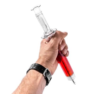 Długopis Strzykawka XXL - Zabawny Prezent dla Lekarza, Medyka, Pielęgniarki, Farmaceuty