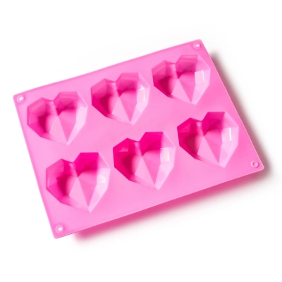 Foremka do Pieczenia Muffinek - Serduszka 3D
