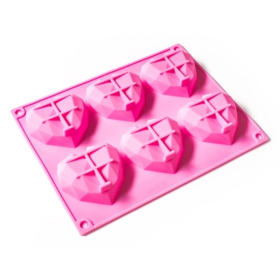 Foremka do Pieczenia Muffinek - Serduszka 3D