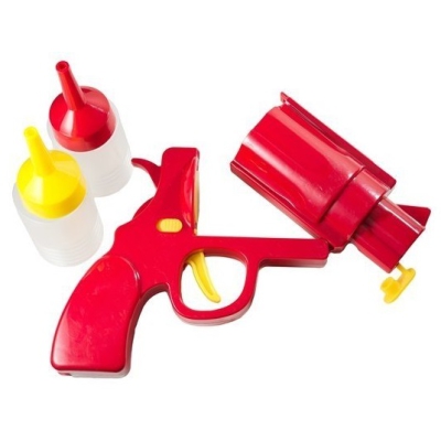 Ketchupowy Pistolet - Nowoczesny Kuchenny Gadżet