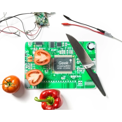 Komputerowa Deska do Krojenia - Szklana Płyta Główna dla Graczy