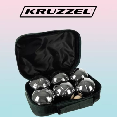 Kule do Gry Zręcznościowej Boule Bule 6 szt. + Pokrowiec
