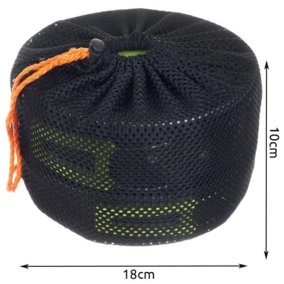 Naczynia Turystyczne Survival 18w1 – Komplet dla 2 Osób