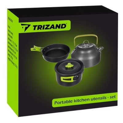 Naczynia Turystyczne Survival 18w1 – Komplet dla 2 Osób