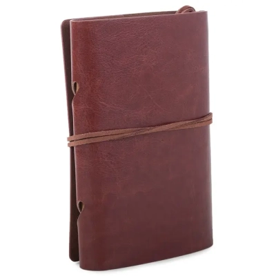 Notes Podróżnika - Retro Pamiętnik w Twardej Oprawie z Wymiennymi Kartkami