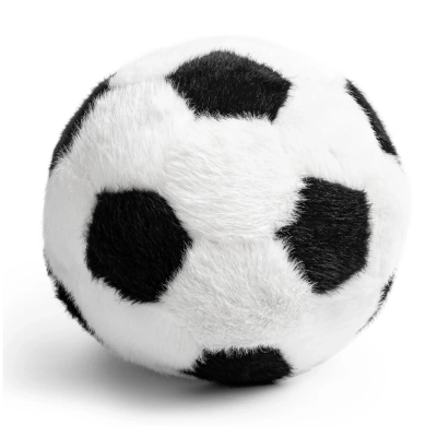 Pluszowa Piłka Nożna - Miękka Poduszka Maskotka dla Piłkarza