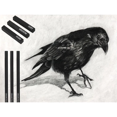 Profesjonalny Zestaw do Szkicowania Rysowania w Etui 32w1