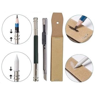 Profesjonalny Zestaw do Szkicowania Rysowania w Etui 32w1