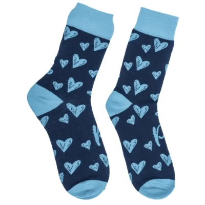 Skarpetki Papa - Serduszka dla Najlepszego Taty na Dzień Ojca - rozmiar 42-46