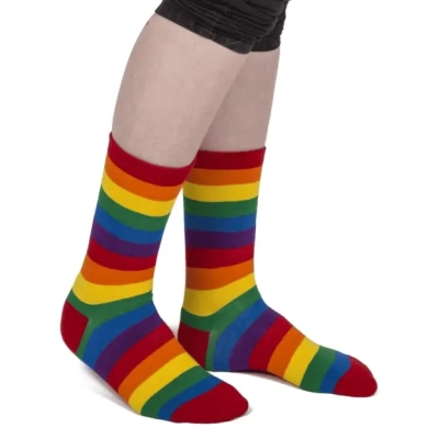 Kolorowe Skarpetki w Puszce TĘCZA - rozmiar 35-44