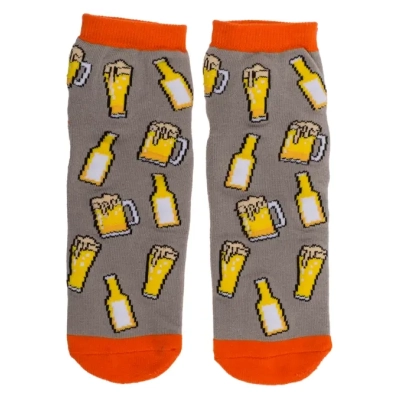 Skarpetki Antypoślizgowe dla Piwosza z ABS - BRING BEER - Rozmiar uniwersalny