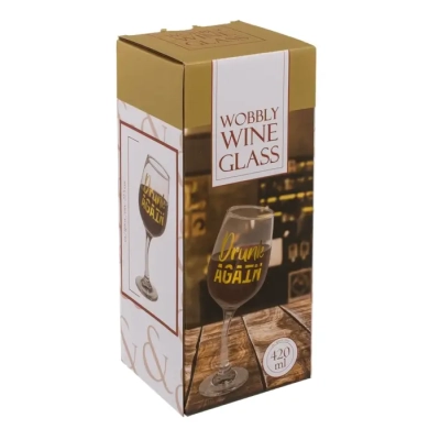 Chwiejący się Kieliszek do Wina - Drunk Again