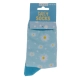 Skarpetki w Stokrotki - Prezent dla Dziewczyny - rozmiar 36-42