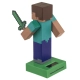Figurka Solarna Steve z Gry Minecraft - Prezent dla Chłopca na Biurko