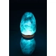 Lampa Solna LED z Kolorowym Podświetleniem - Naturalny Kryształ Solny