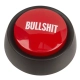 Bullshit Button - Śmieszny Czerwony Przycisk Guzik z Dźwiękiem