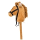 Hobby Horse Brązowy Konik dla Dzieci - 75 cm