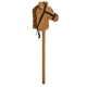 Hobby Horse Brązowy Konik dla Dzieci - 75 cm