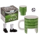 Piłkarski Kubek 250 ml - Bramka + Mini Piłka + Buty