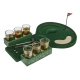 Gra Imprezowa MINI GOLF - Kieliszki + Piłeczki + Kije Golfowe