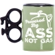 Kubek Rowerowy "Powered By Ass Not Gas" - Prezent dla Rowerzysty 530 ml