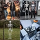 Realistyczny Duży Szkielet 170 cm - Mroczna Dekoracja na Halloween