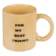 Śmieszny Kubek „For My Best Friend” z Niespodzianką w Środku - Idealny na Babski Wieczór