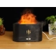 Nawilżacz Powietrza z Realistycznym Efektem Ognia - Dyfuzor Zapachowy RGB