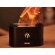Nawilżacz Powietrza z Realistycznym Efektem Ognia - Dyfuzor Zapachowy RGB