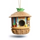 Domek dla Ptaków Tiki Bar - Tropikalna Dekoracja do Ogrodu, Balkonu, Tarasu