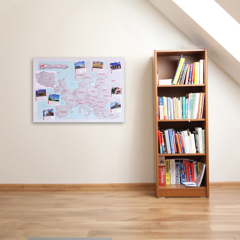 MAPA EUROPY DLA DWOJGA - ZDRAPKA DLA PAR